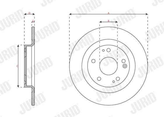 Brake Disc COAT+ 563731JC - image 3