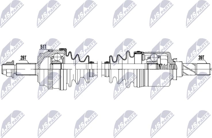 Drive Shaft NPW-RE-238