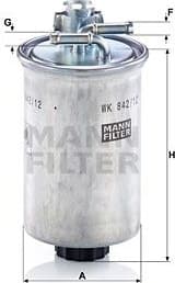 Fuel Filter WK842/12X