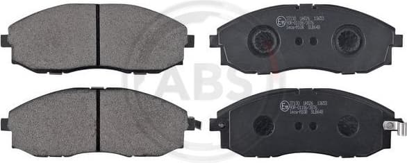 Brake Pad Set, disc brake 37130