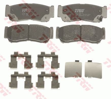 Brake pads rear, Top Quality GDB3419 - image 2