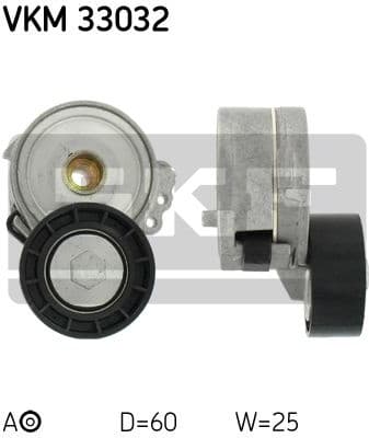 Tensioner belt VKM33032 - image 2