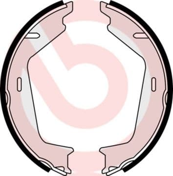 Brake shoes handbrake, Top Quality S86511