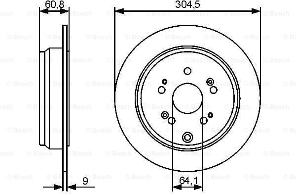 Brake Disc 0986479449 - image 5