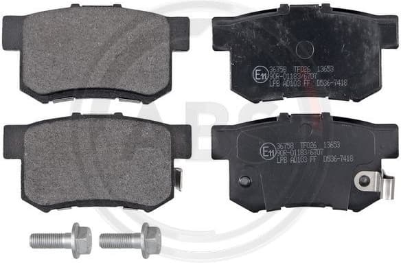 Brake Pad Set, disc brake 36758