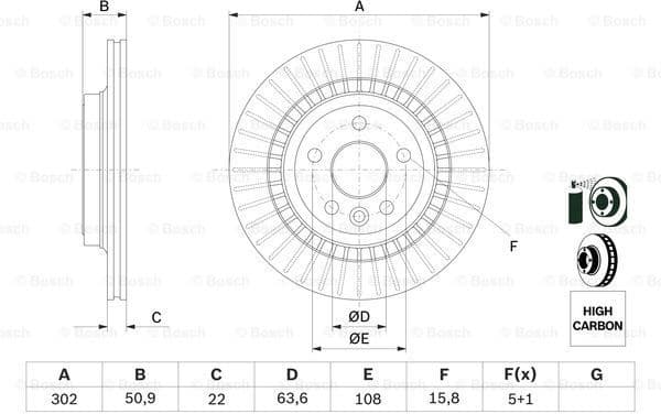 Brake Disc 0986479713 - image 6