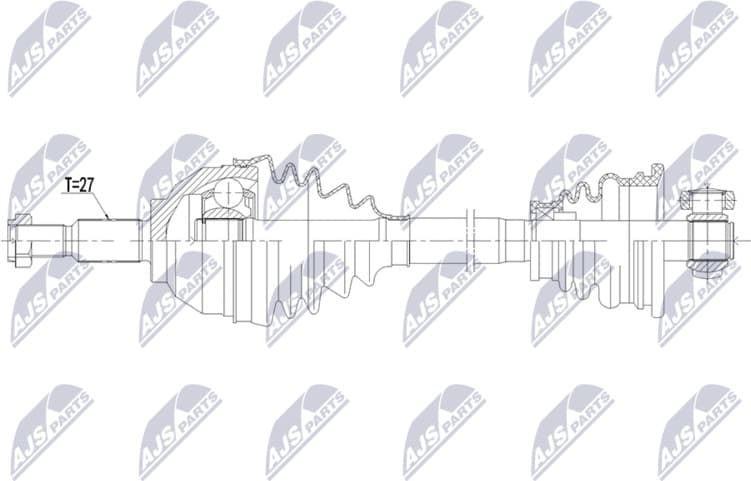 Drive Shaft NPW-RE-241 - image 2