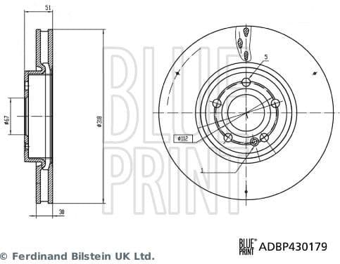 Brake Disc ADBP430179