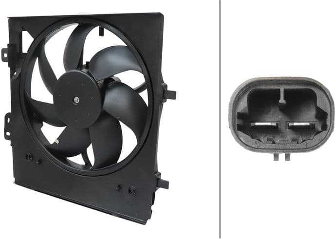 Fan, engine cooling 8EW 366 420-221