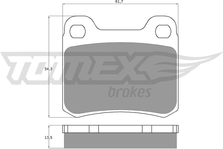 Brake Pad Set, disc brake TX 10-37