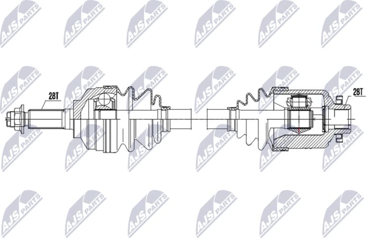 Drive Shaft NPW-KA-428