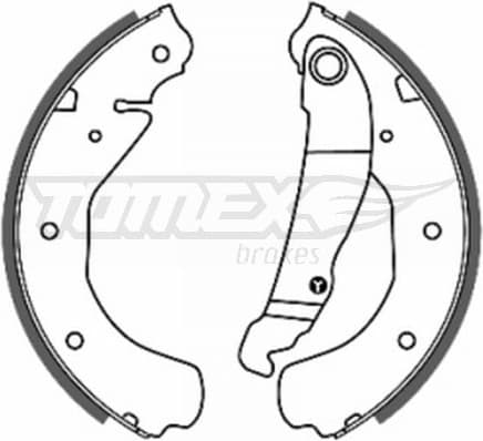 Brake Shoe Set TX 20-16