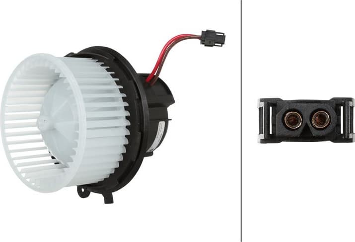 Interior Blower 8EW 366 400-351