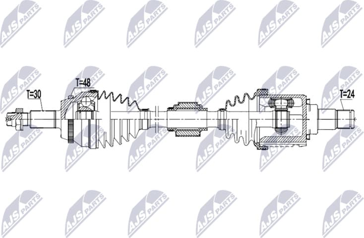 Drive Shaft NPW-TY-232