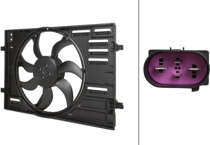 Fan, engine cooling 8EW 366 420-401