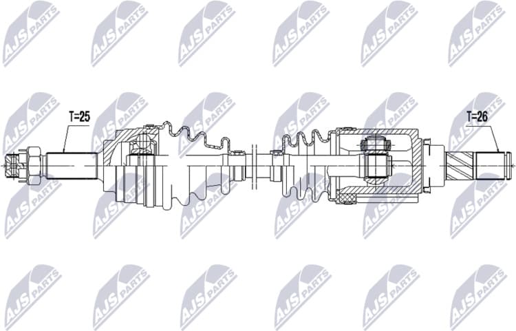 Drive Shaft NPW-NS-209 - image 2