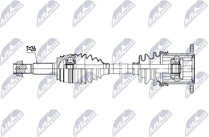 Drive Shaft NPW-TY-269