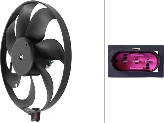 Fan, engine cooling 8EW 366 420-011