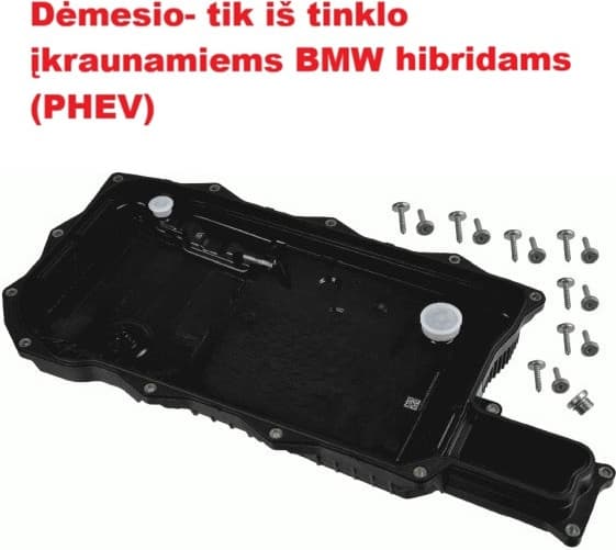 Oil sump with filter, automatic gearbox 1102.298.018