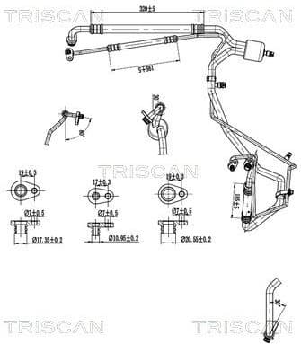 High/Low-pressure Line, air conditioning 9010 28101