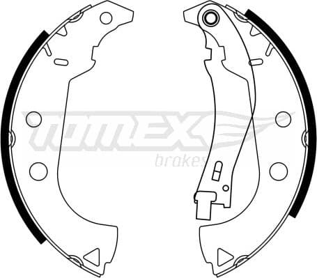 Brake Shoe Set TX 23-15
