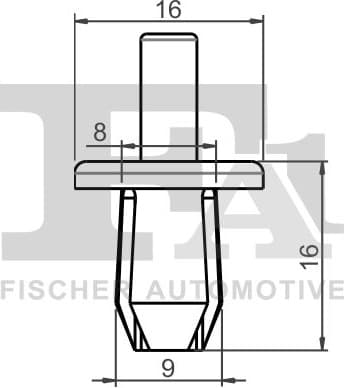 Clip, trim/protection strip 55-20001.5 - image 2