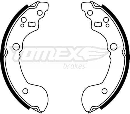 Brake Shoe Set TX 22-31