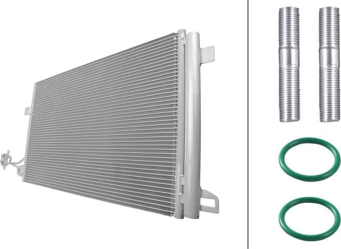 Condenser, air conditioning >>> Easy2Fit <<< 8FC 366 221-411