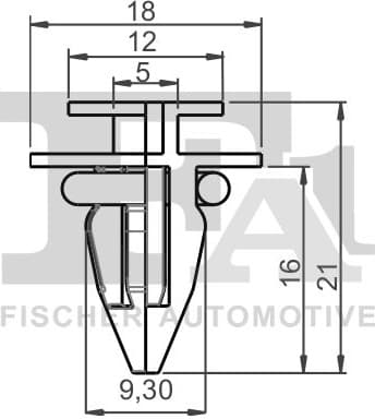Clip, trim/protection strip 10-40015.5 - image 2