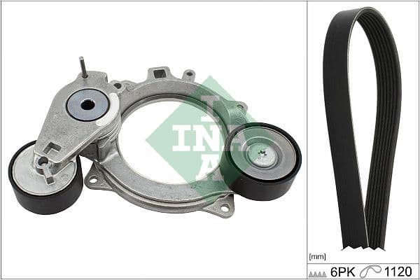 V-ribbed Belt Set 529 0573 10