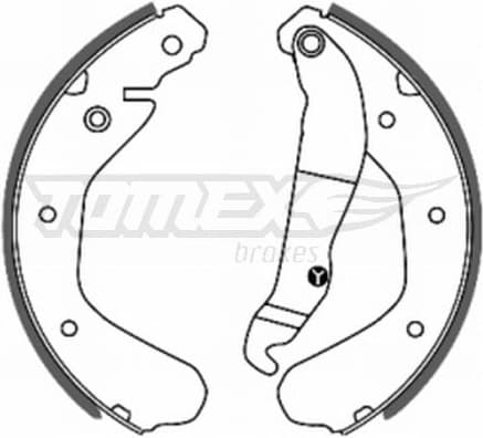 Brake Shoe Set TX 20-15