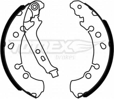 Brake Shoe Set TX 22-17