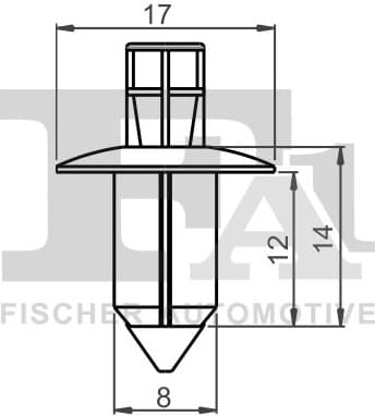 Clip, trim/protection strip 79-30016.5 - image 2