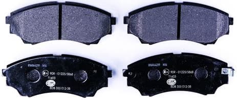 Brake Pad Set, disc brake 8DB 355 012-381