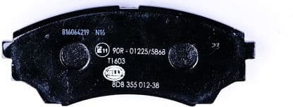 Brake Pad Set, disc brake 8DB 355 012-381 - image 2