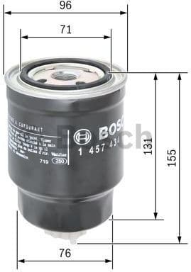 Fuel Filter 1457434439 - image 5
