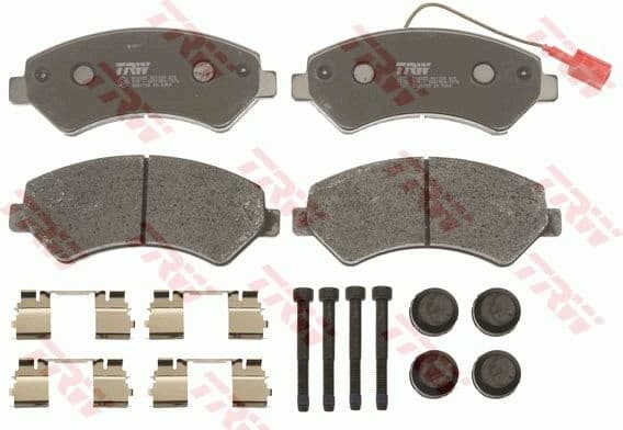 Brake pads front, Top Quality GDB1703 - image 2