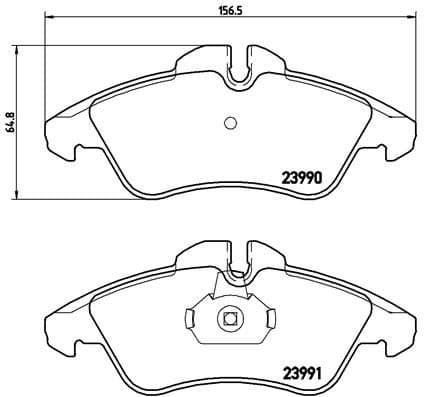 Brake Pad Set, disc brake PRIME LINE P50080