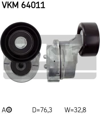 Belt Tensioner, V-ribbed belt VKM 64011