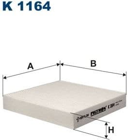 Filter, cabin air K1164