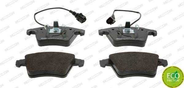 Brake pads front, Top Quality FDB1826 - image 2