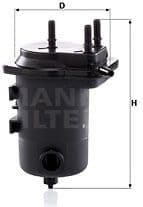 Fuel Filter WK939/8X