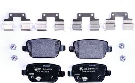 Brake Pad Set, disc brake 8DB 355 025-361