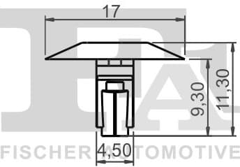 Clip, trim/protection strip 21-10017.5 - image 2