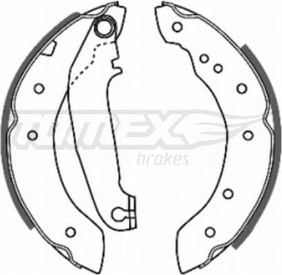 Brake Shoe Set TX 20-65