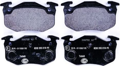 Brake Pad Set, disc brake 8DB 355 018-951
