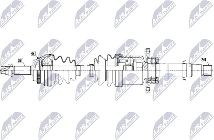 Drive Shaft NPW-TY-208
