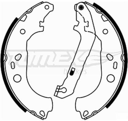 Brake Shoe Set TX 21-95