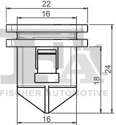 Clip, trim/protection strip 55-60001.5 - image 2