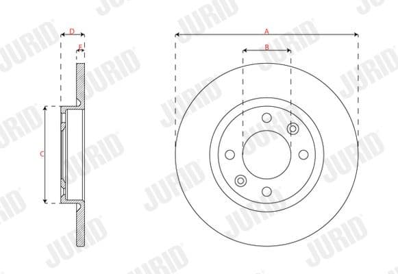 Brake Disc COAT+ 563812JC - image 3